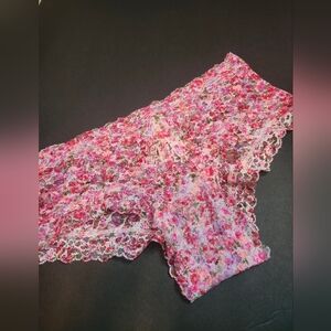 Victoria's Secret Floral Lace Panty M